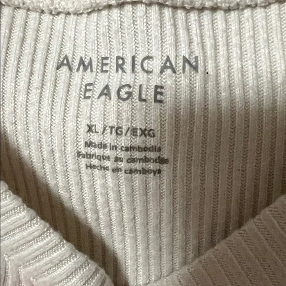 American Eagle Ribbed Sleeveless Top - Picture 2 of 2